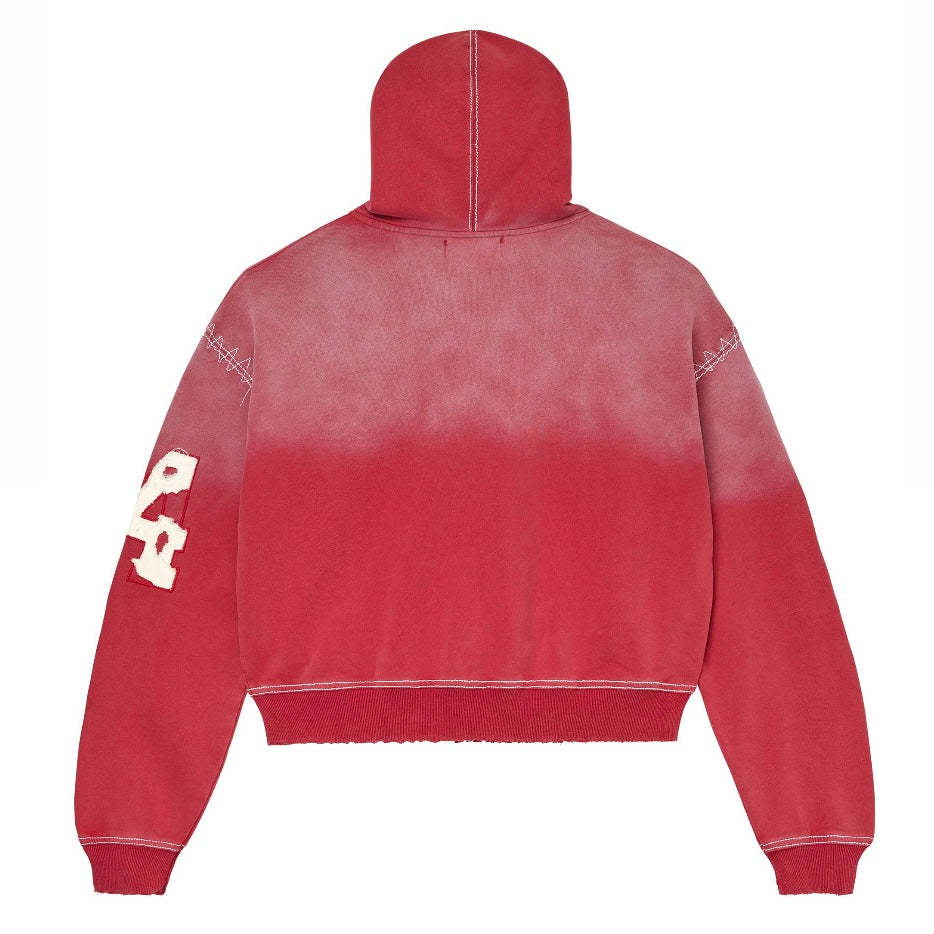 Vale Burn Red Religion Zip Hoodie
