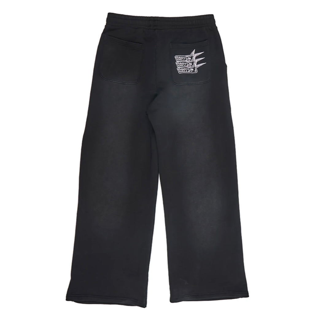 AZVA Black CVx3 Crystal Sweatpants