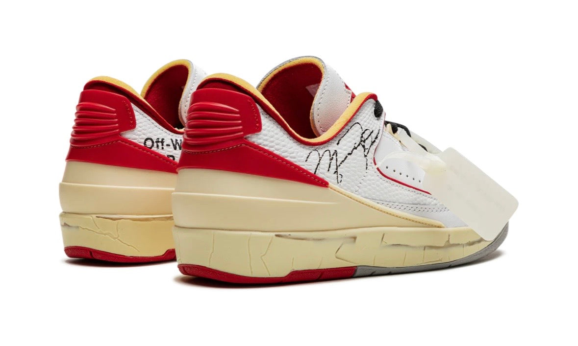 Jordan 2 Off-White White Red