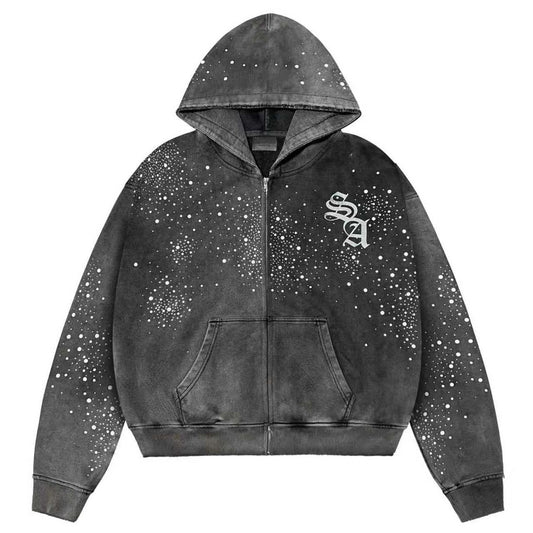 Stile De Amor Preziosa Zip Hoodie