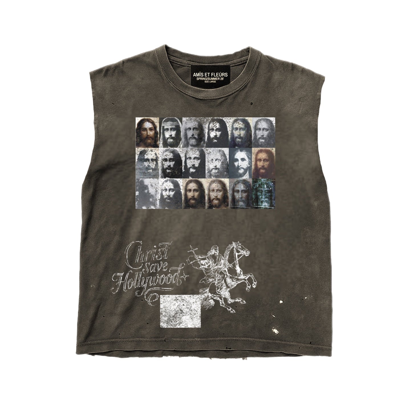 Amis et Fleurs Jesus Save Hollywood Cutoff