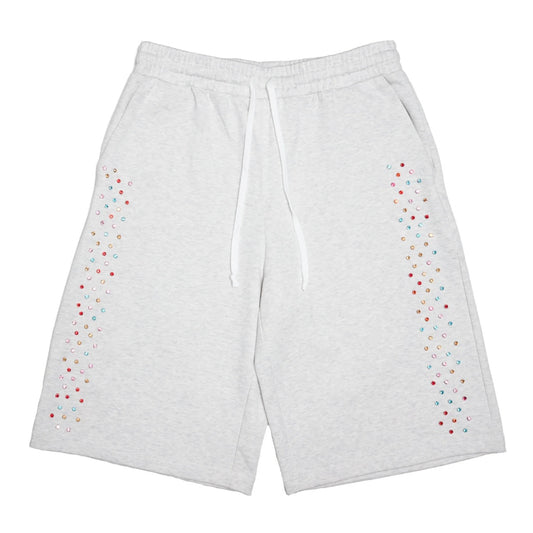 AZVA Grey Crystal Cactus Shorts