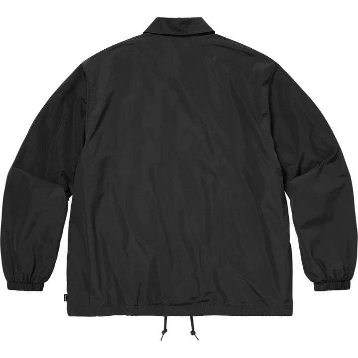 Supreme Black Spellout Coaches Jacket