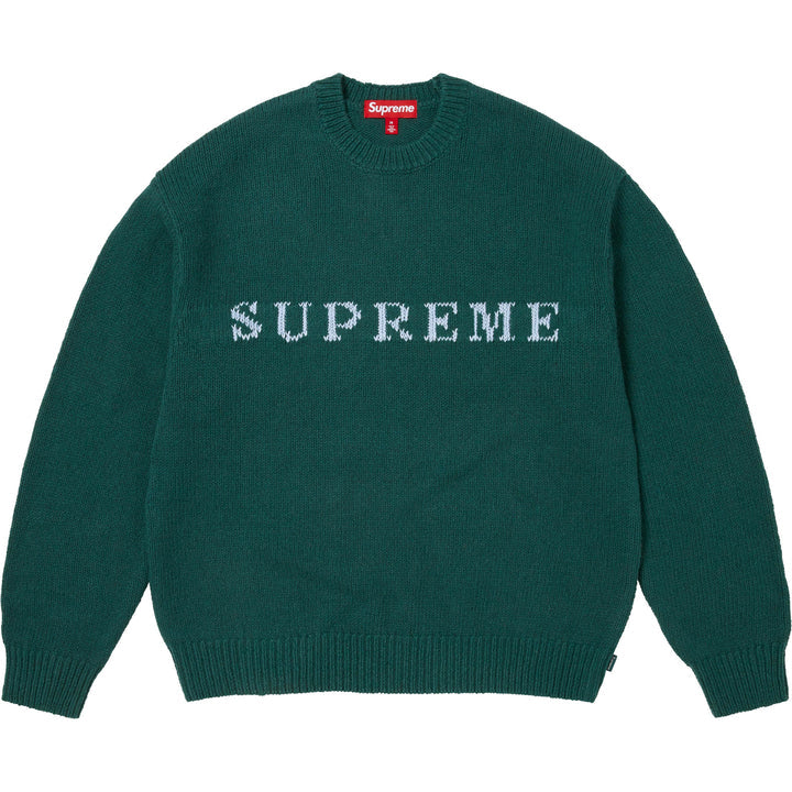 Supreme Pine Contrast Logo Sweater