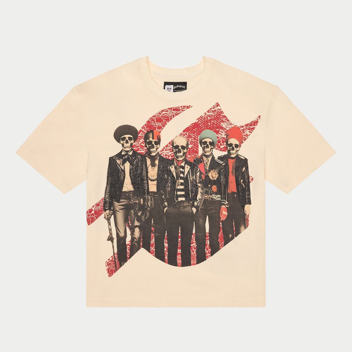 Godspeed Bone Guitar Heroes T-Shirt