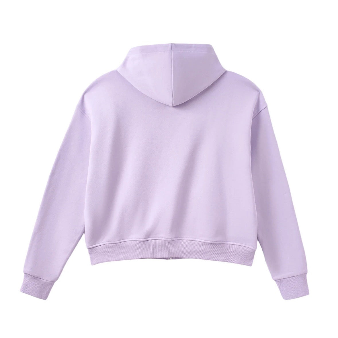 AZVA Lavender Crystal Cactus Zip Hoodie