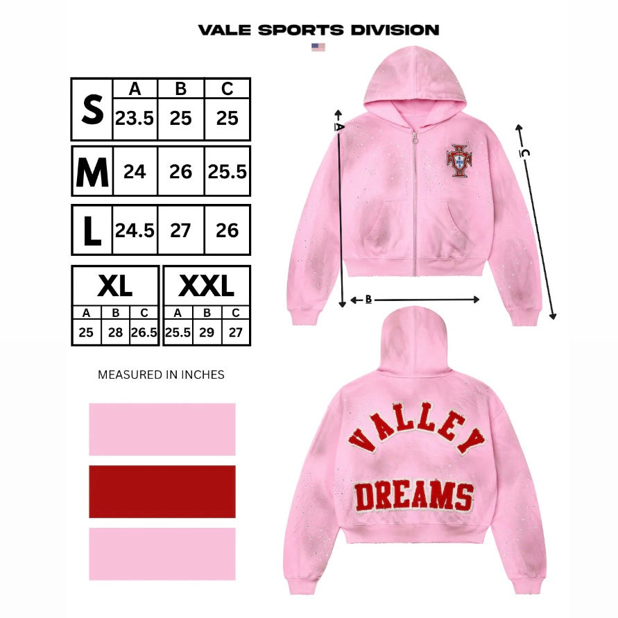 Vale Venus Zip Hoodie