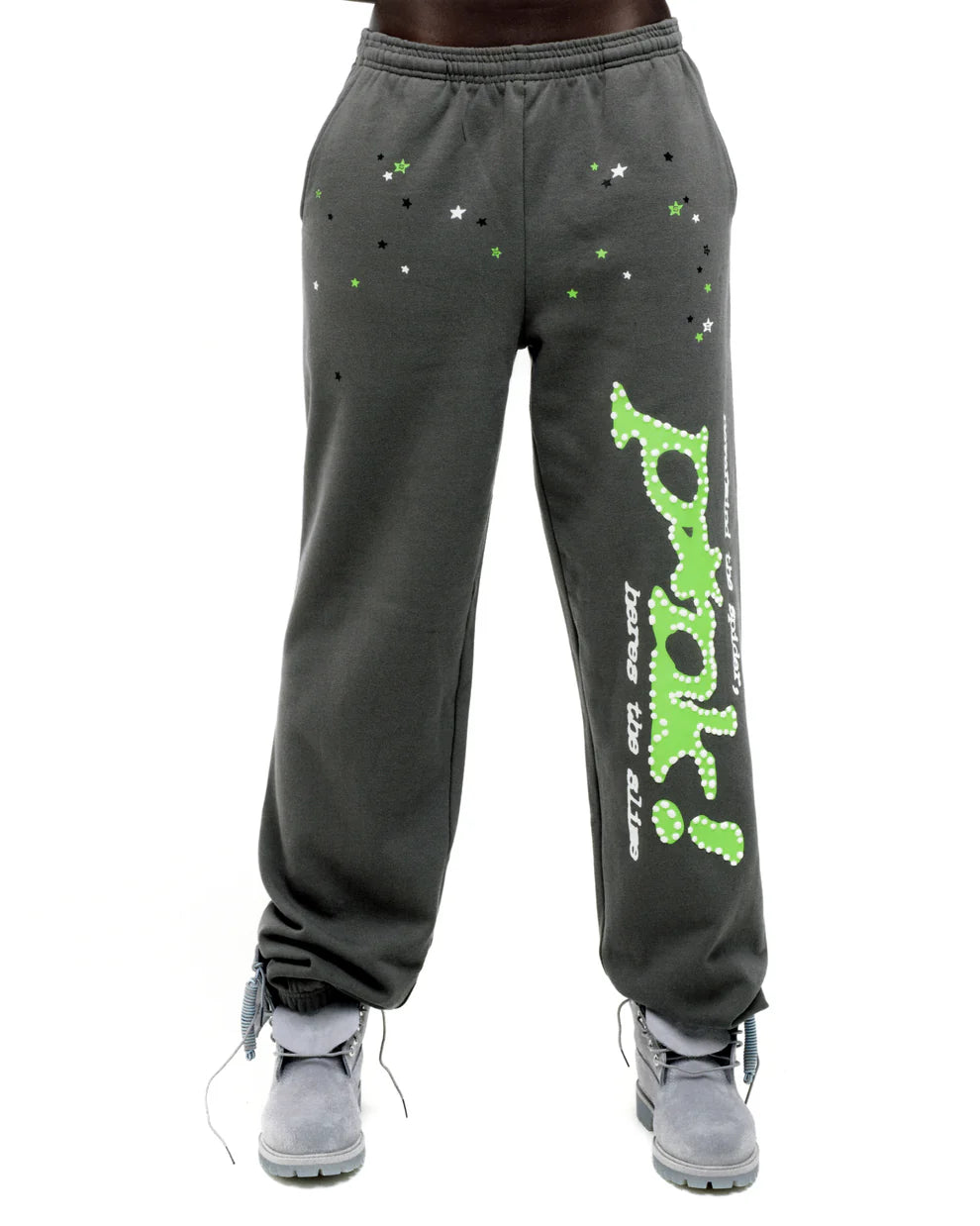 Sp5der Slate Grey Punk V2 Sweatpants