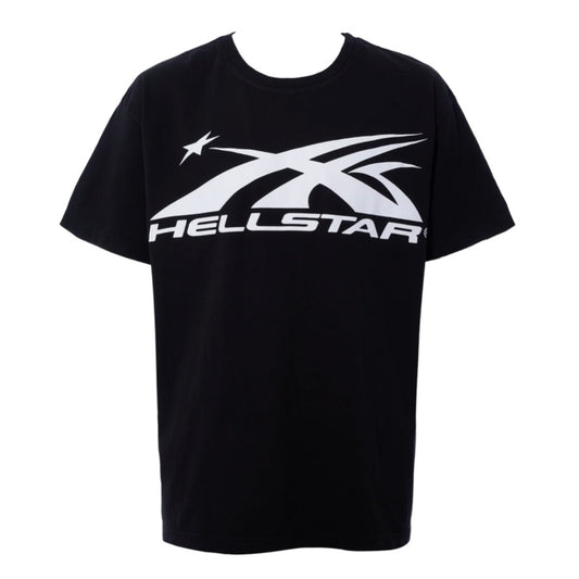 Hellstar Black Sports Logo T-Shirt