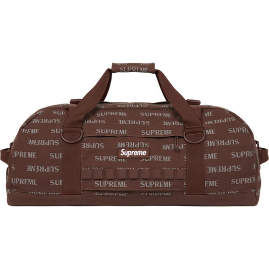 Supreme Brown Large Duffle Bag FW26