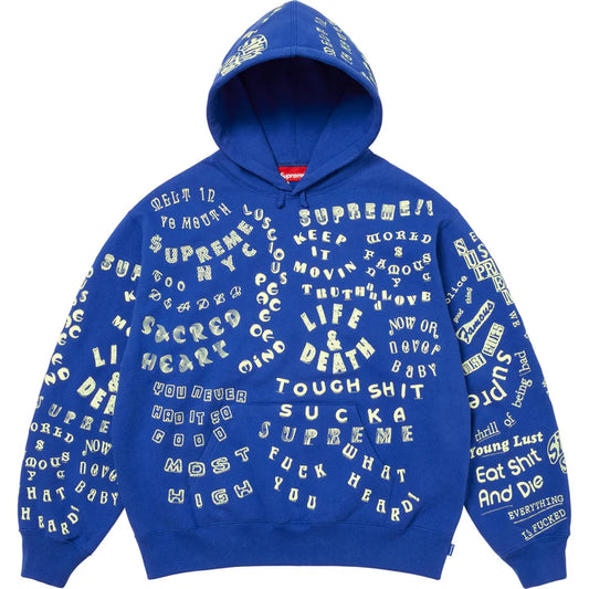 Supreme Royal Too Deadly Hoodie
