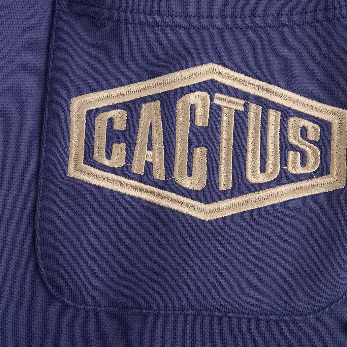 AZVA Navy Crystal Cactus Shorts