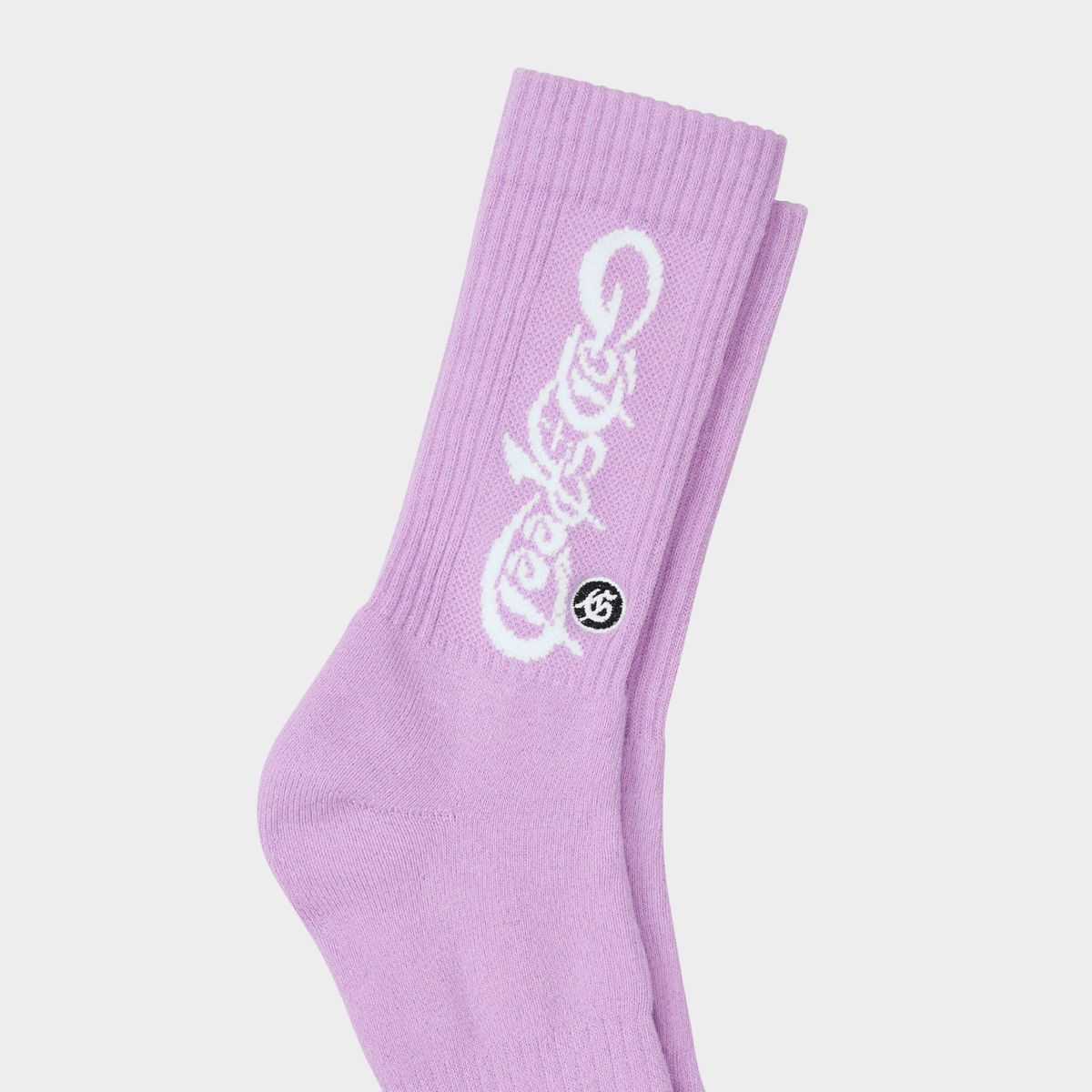 Godspeed Purple White New Age Logo Socks