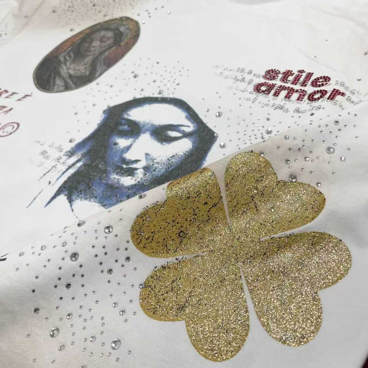 Stile De Amor White De Oro T-Shirt