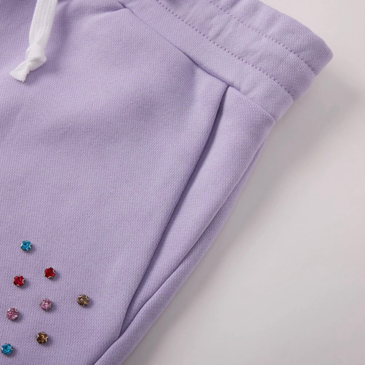 AZVA Lavender Crystal Cactus Sweatpants