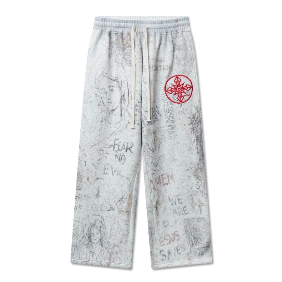 We Are Righteous Fear No Evil Sweatpants