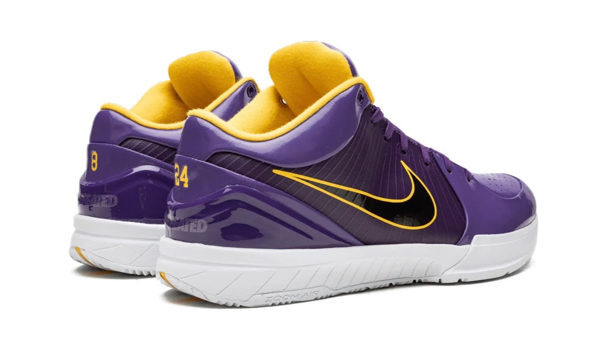 Nike Kobe 4 Protro Undefeated Lakers