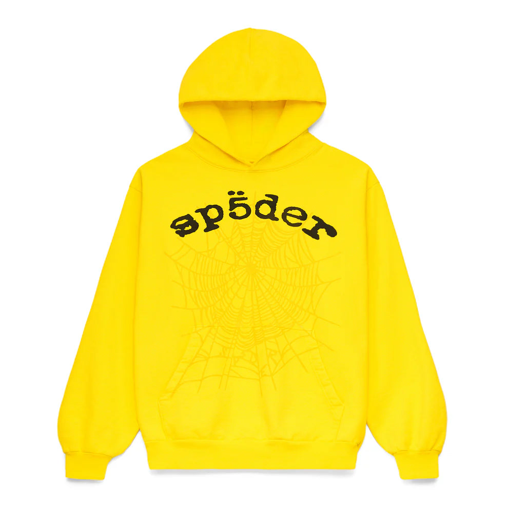 Sp5der Yellow Legacy Hoodie