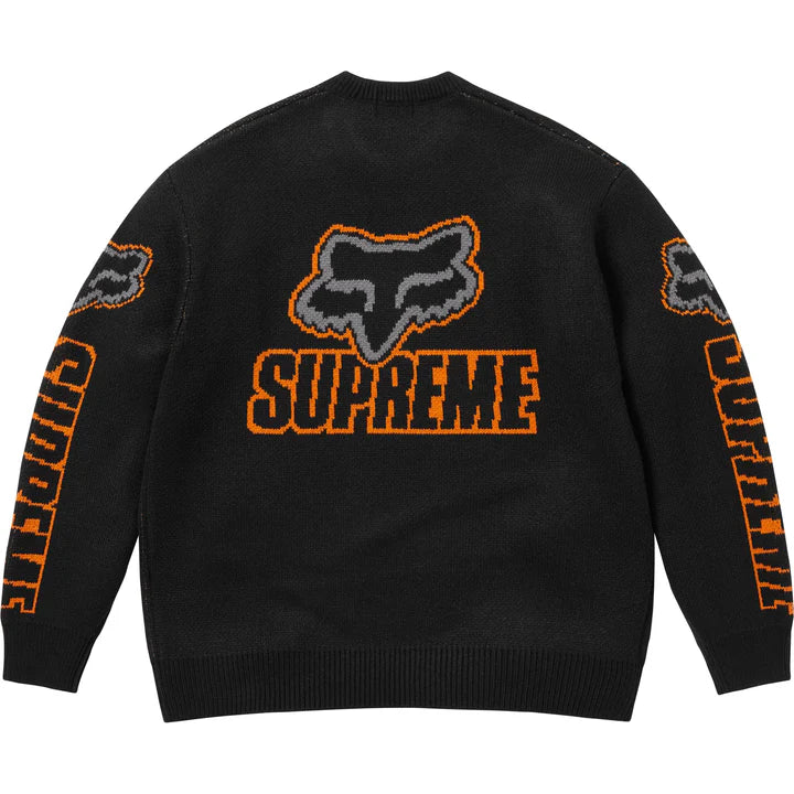Supreme Fox Racing Black Sweater