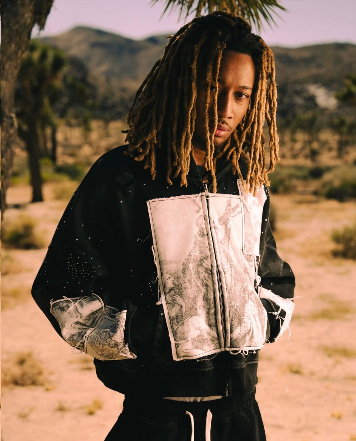 We Are Righteous Divine Canvas Zip Hoodie