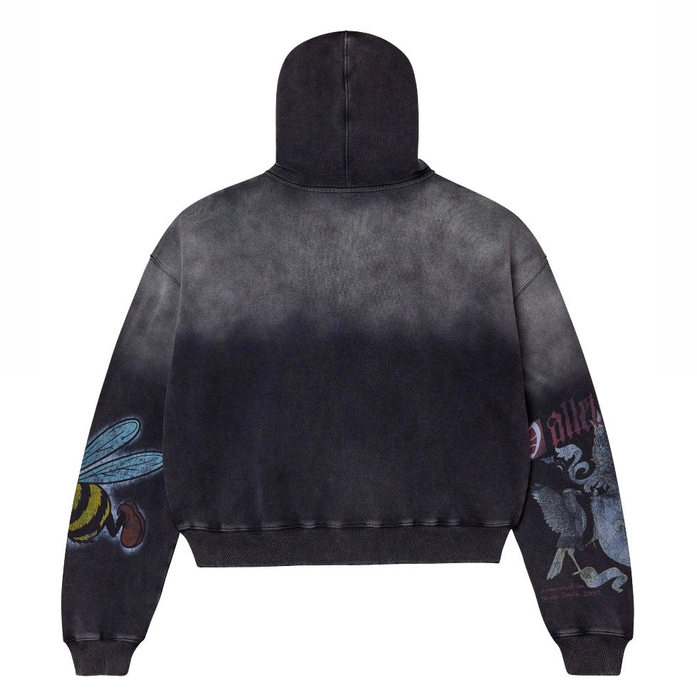 Vale Blasted Zip Hoodie