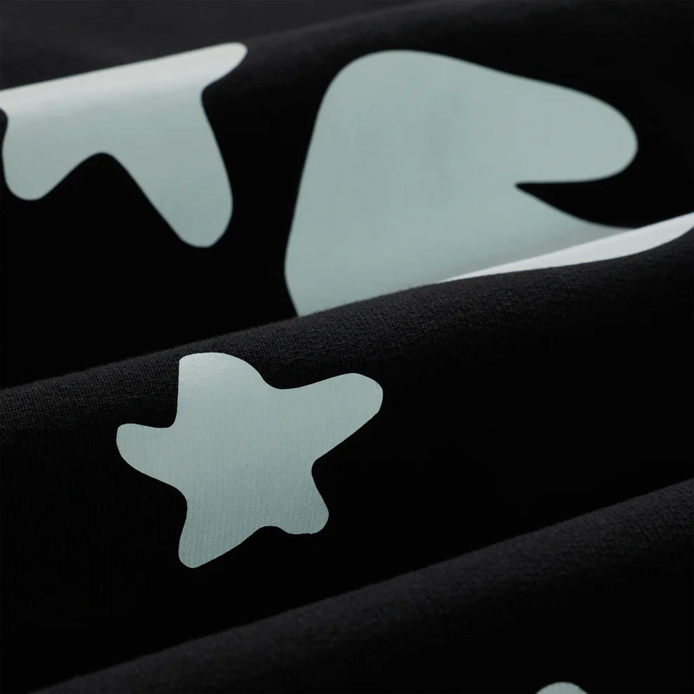 Sp5der Black Reflective Beluga Sweatpants