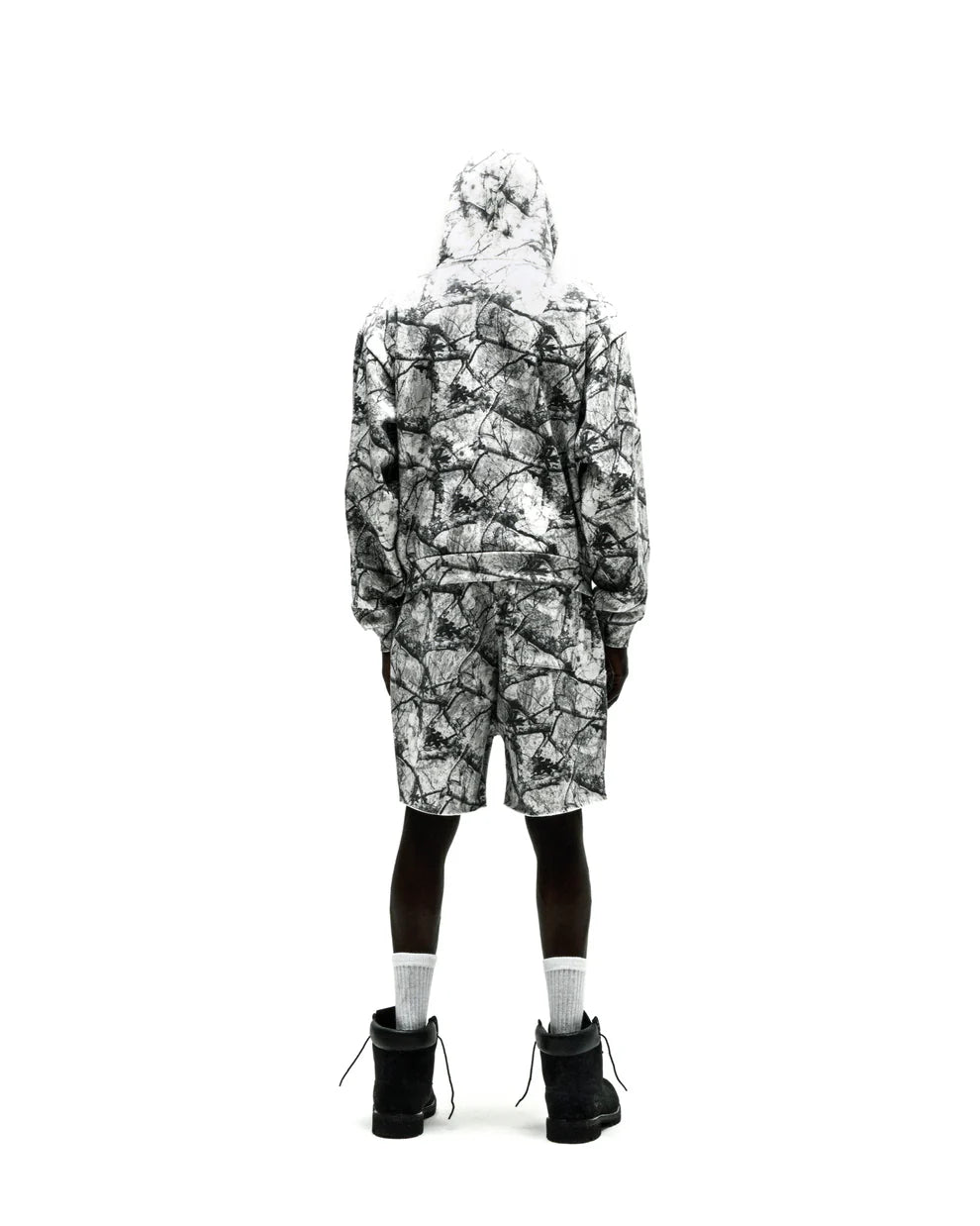 Sp5der White Camo Real Tree OG Web V2 Zip Hoodie