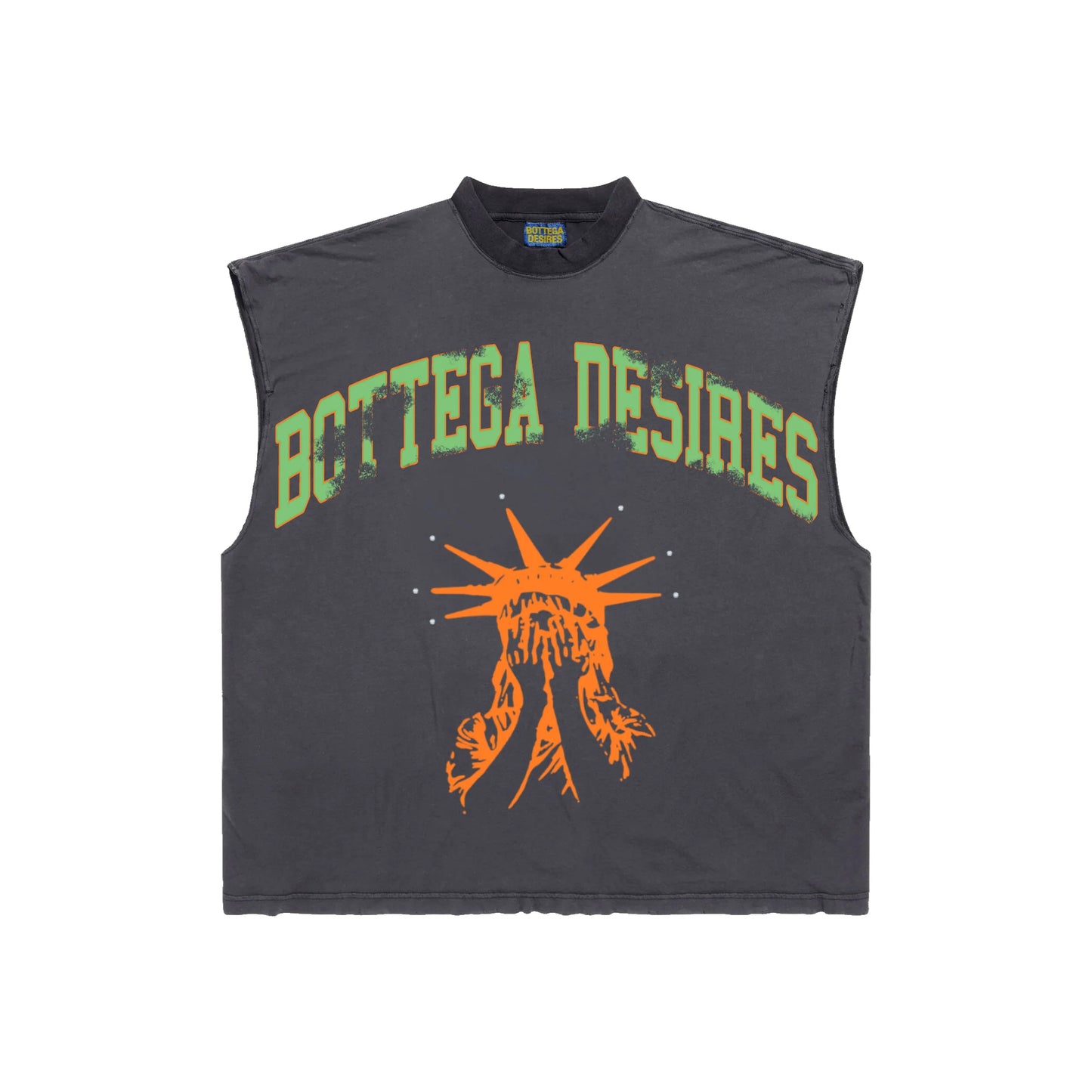 Bottega Desires Unruly Desires Sleeveless T-Shirt Front