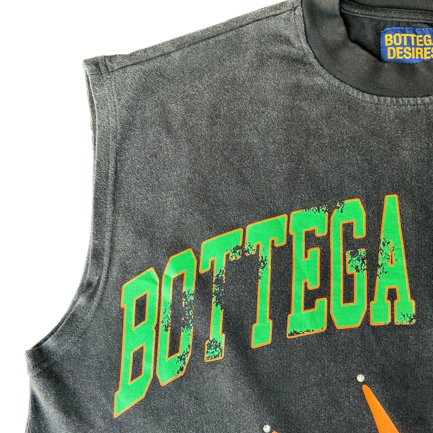 Bottega Desires Unruly Desires Sleeveless T-Shirt Close Right