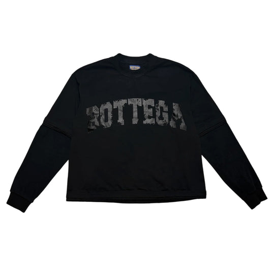 Bottega Desires Black War Long Sleeve Shirt Front