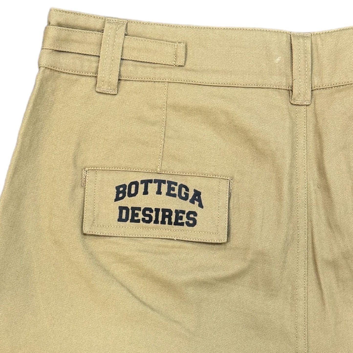 Bottega Desires Camo Cargo Shorts Close 3