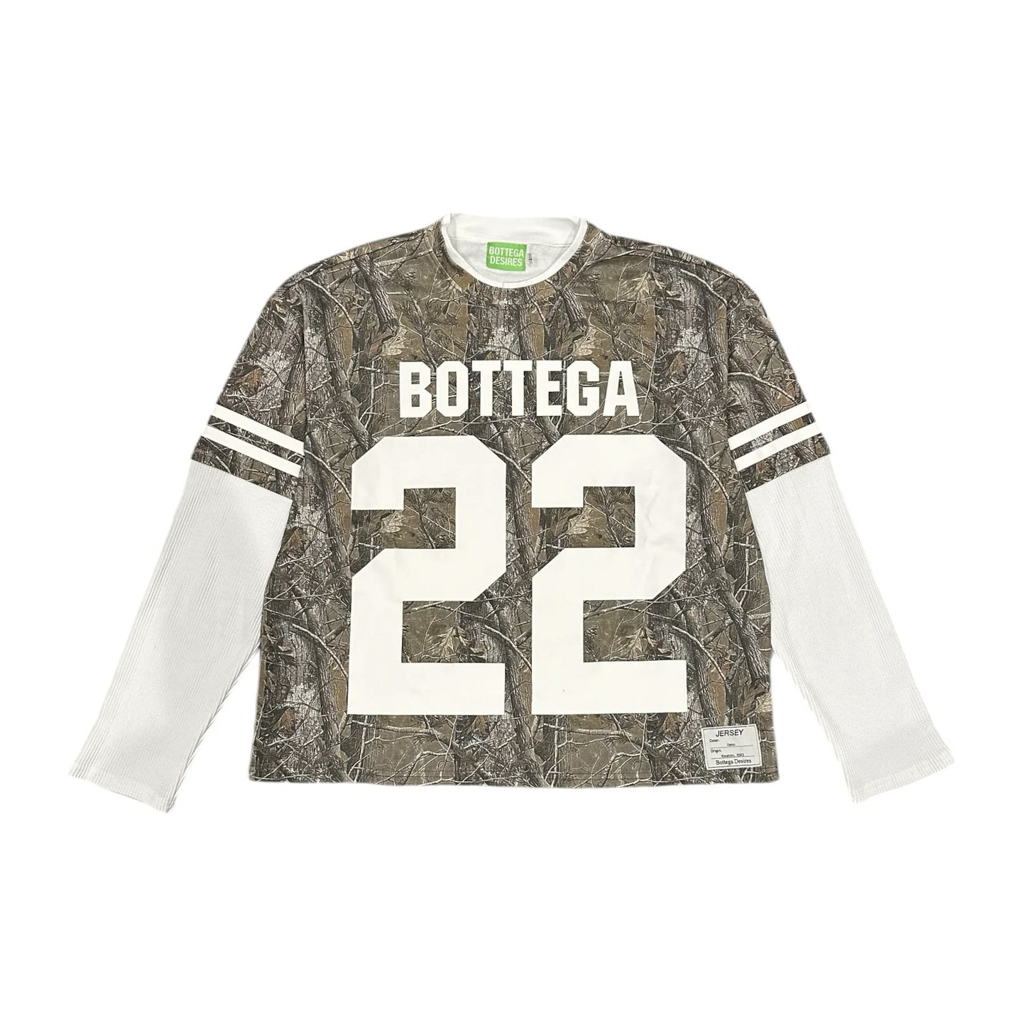 Bottega Desires Camo Long Sleeve Front