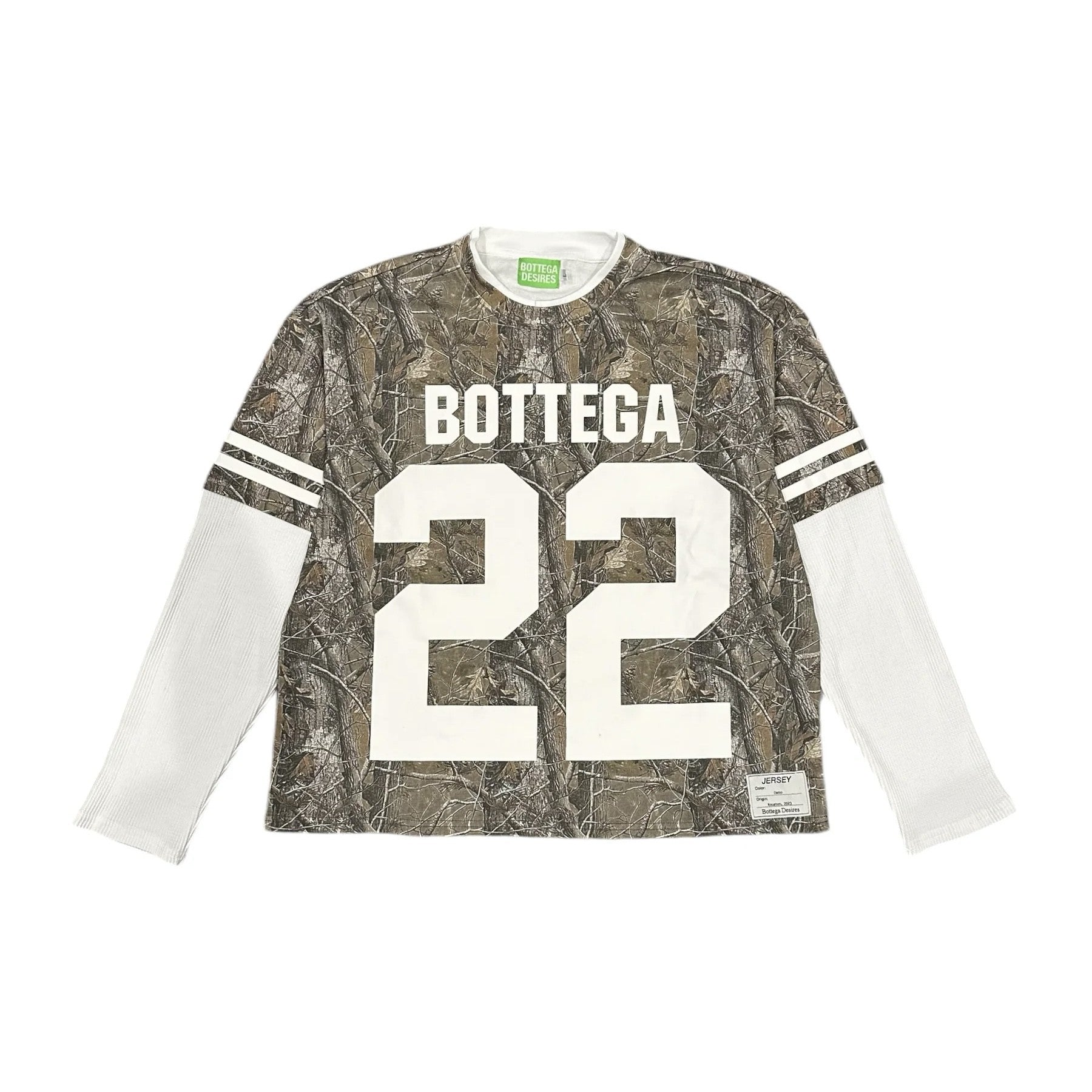 Bottega Desires Camo Long Sleeve Front