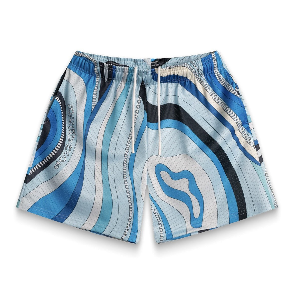 Bravest Studios Blue Carpet Shorts