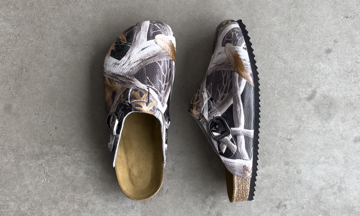 Bravest Studios Tree Camo Clogs look