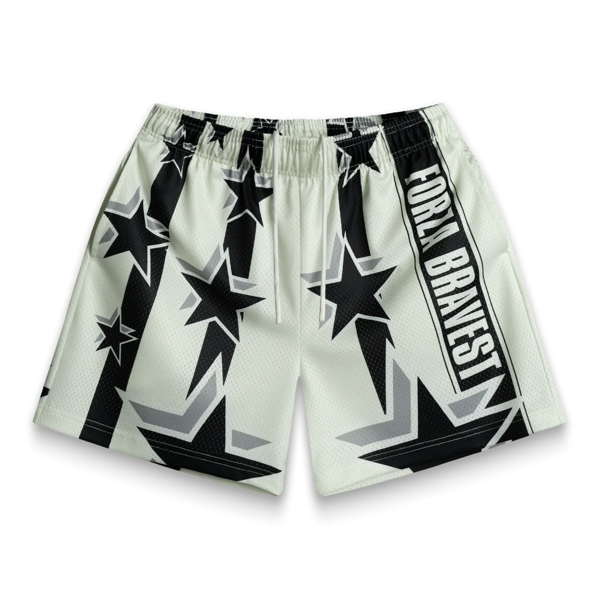 Bravest Studios White Forza Shorts