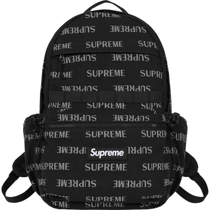 Supreme Black Backpack FW26