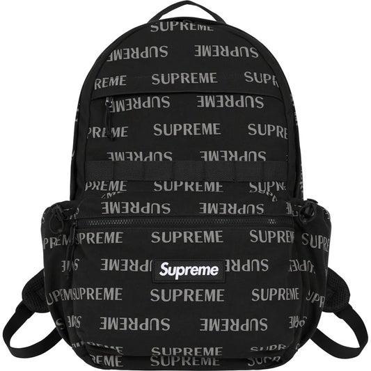 Supreme Black Backpack FW26