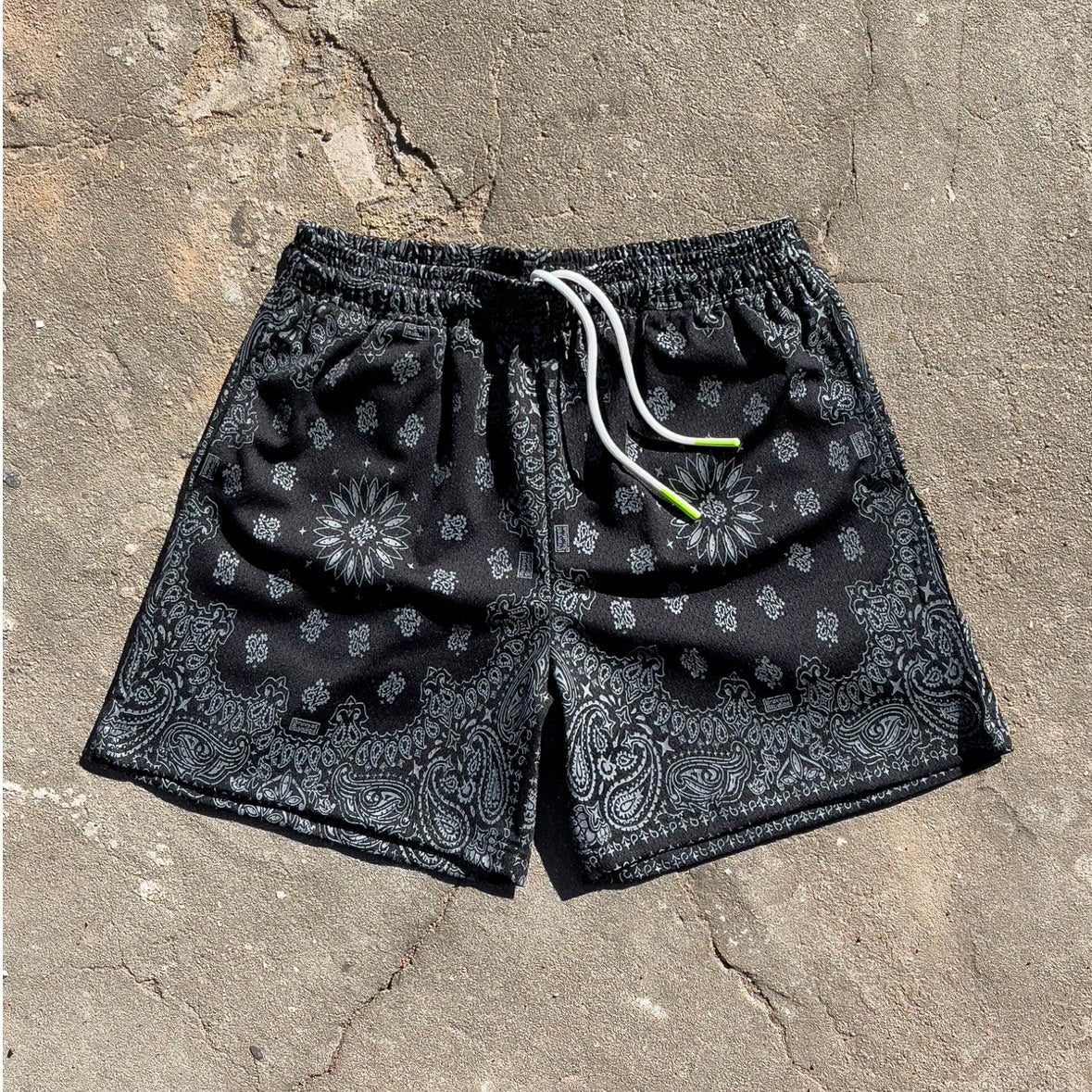 Bravest Studios Carbon Paisley Shorts