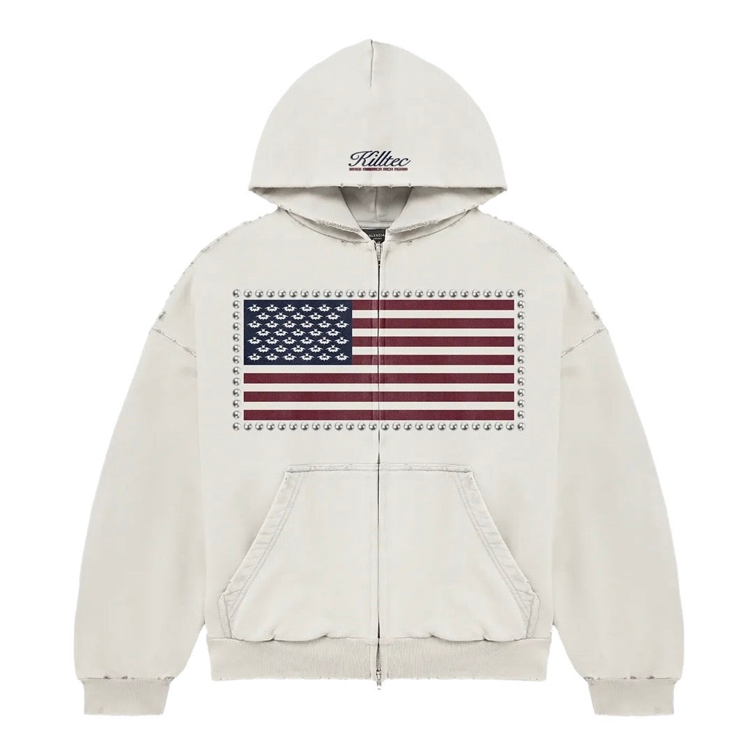 Killtec Make America Rich Again Zip Hoodie