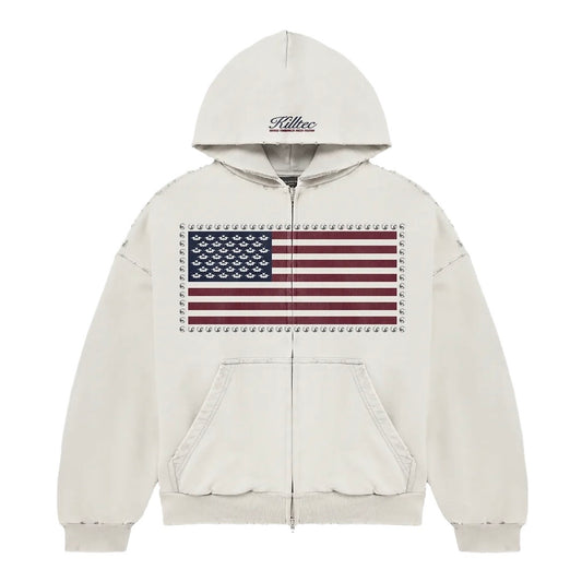 Killtec Make America Rich Again Zip Hoodie