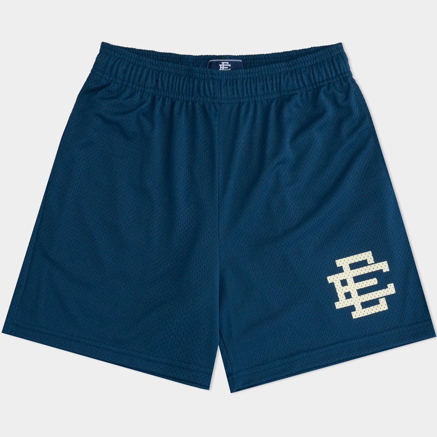 Eric Emanuel Navy Off White Shorts