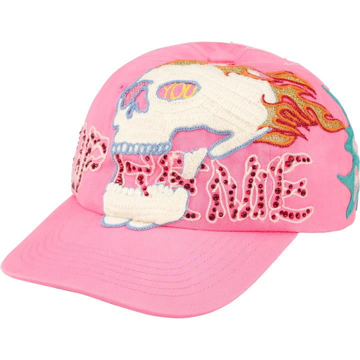 Supreme Pink WFST 6-Panel Hat