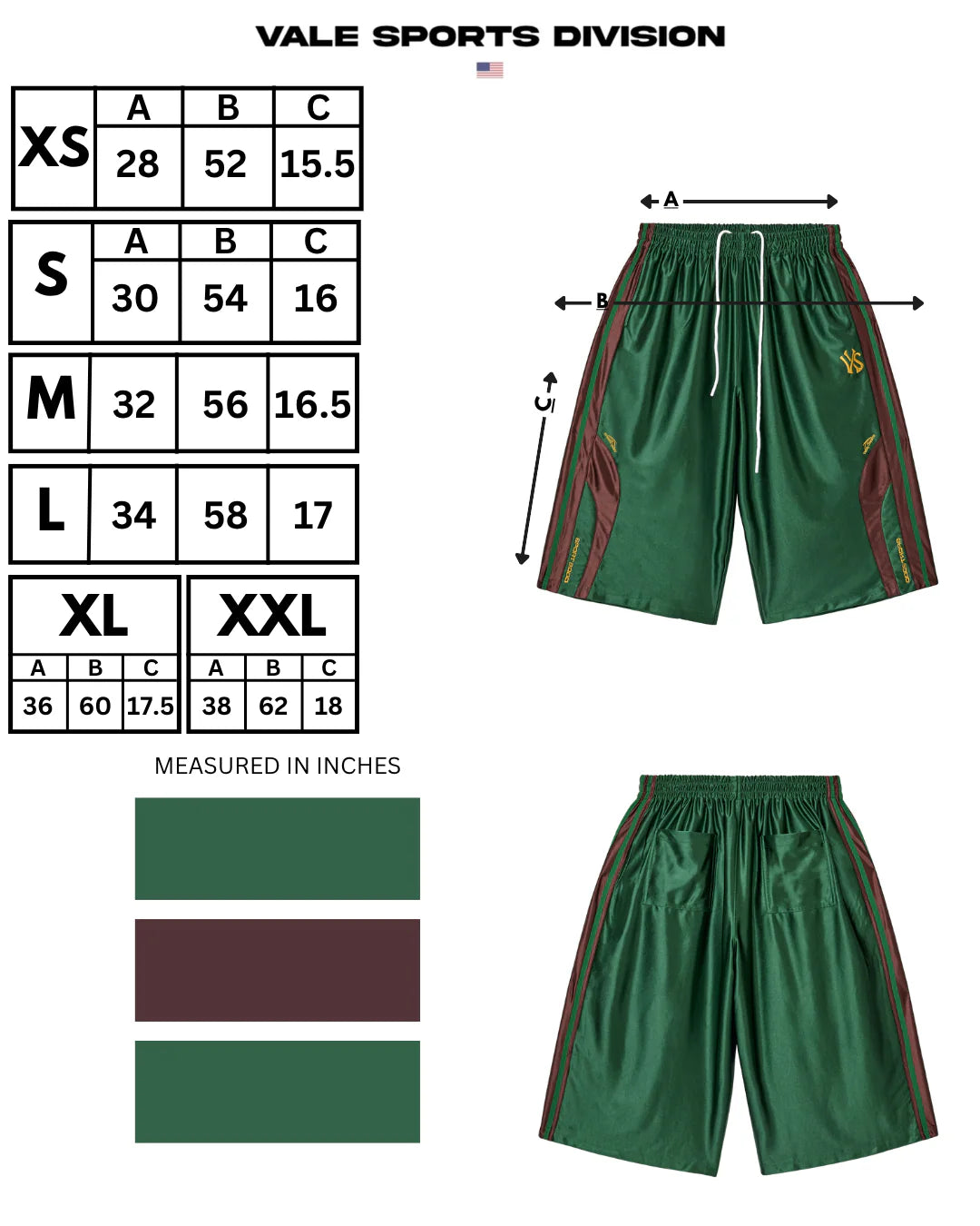 Vale Lenox Ave NYC Shorts