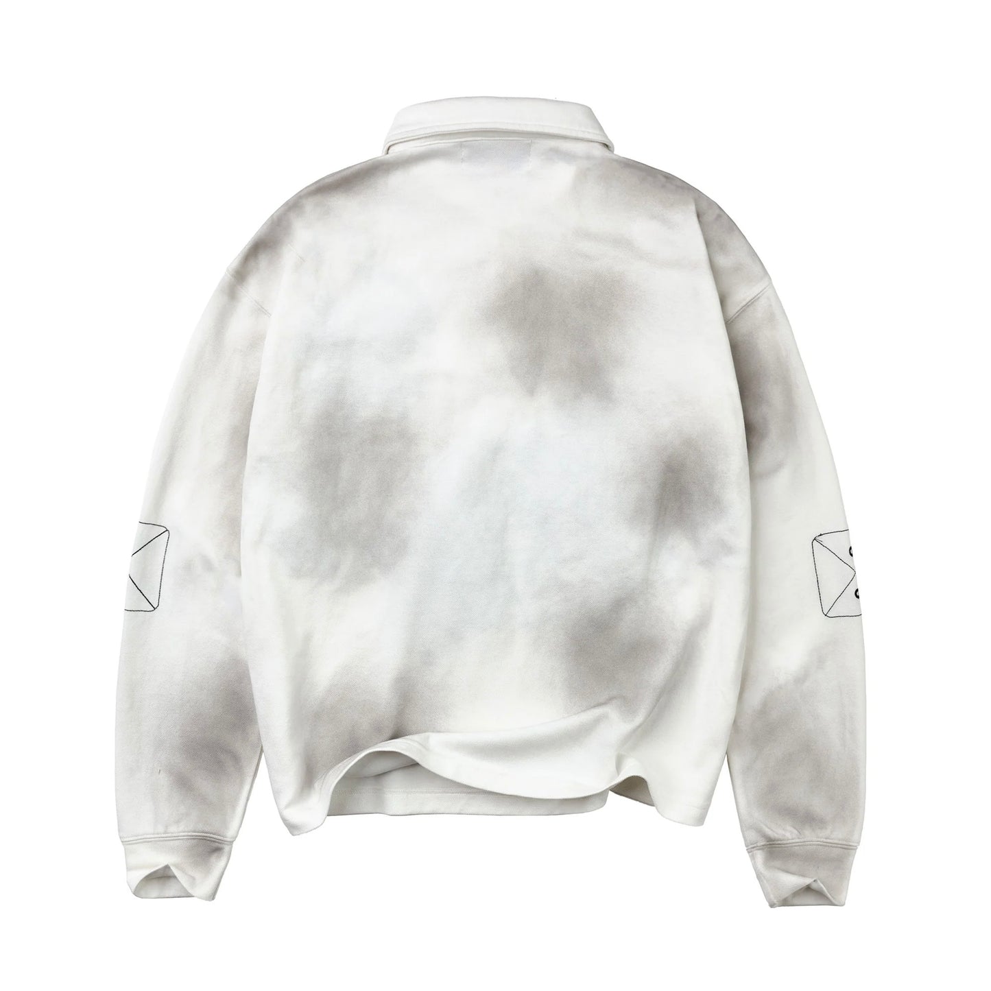 Vale White Presidente Rugby Long Sleeve