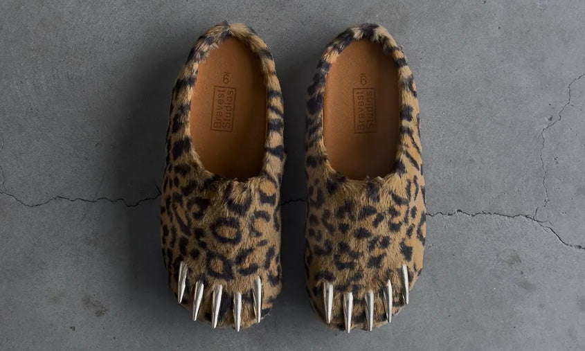 Bravest Studios Leopard Bear Claw Mule