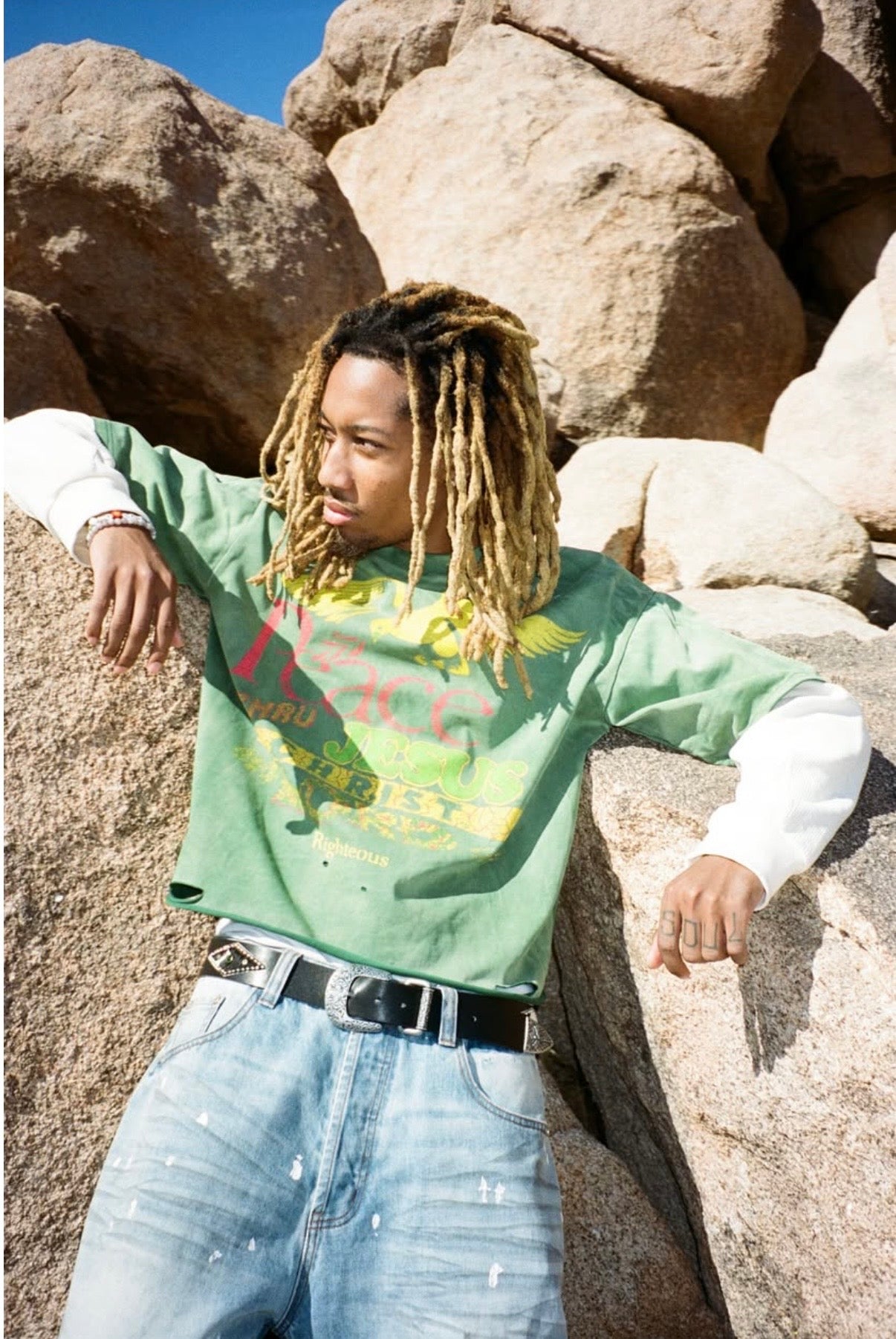 We Are Righteous Peace Through Christ Thermal Long Sleeve