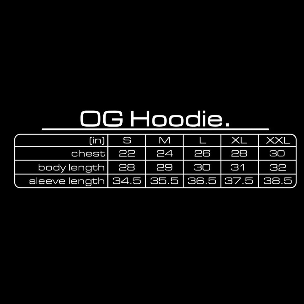 GV Gallery Black OG Raspberry Hills Hoodie