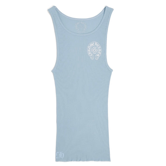 Chrome Hearts Baby Blue Rib Tank