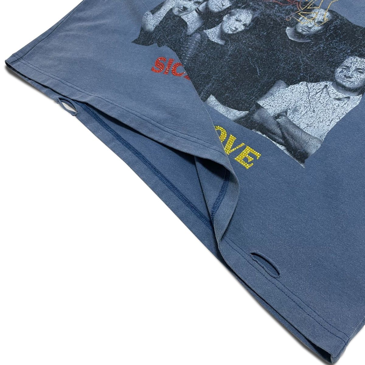 Stile De Amor Navy Love Bomber T-Shirt
